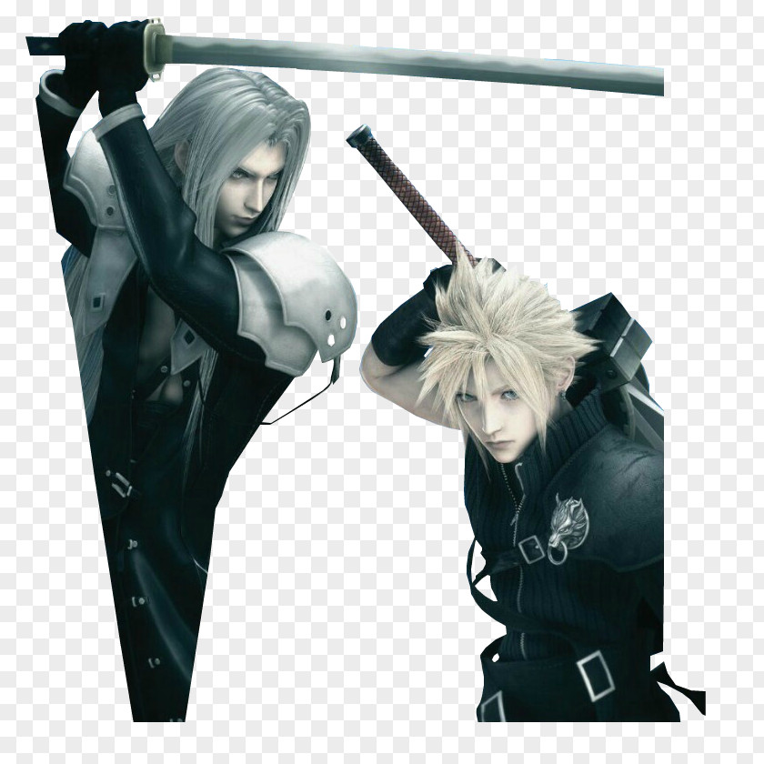 Final Fantasy VII Remake Sephiroth Vincent Valentine Cloud Strife PNG