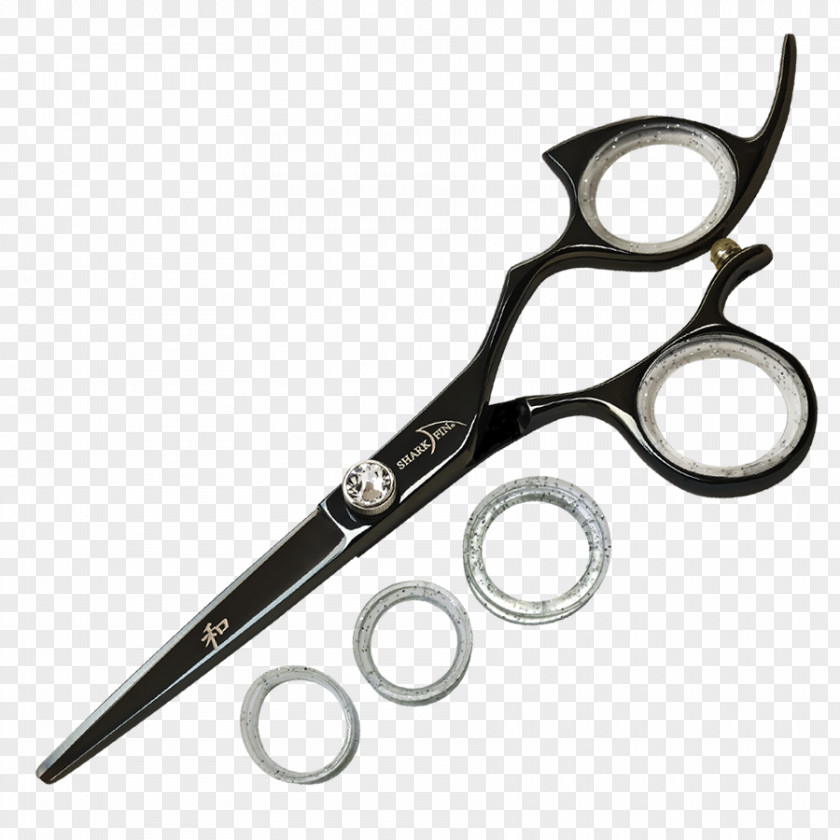 Shark Fin Scissors Hair-cutting Shears Hairdresser Hairstyle PNG