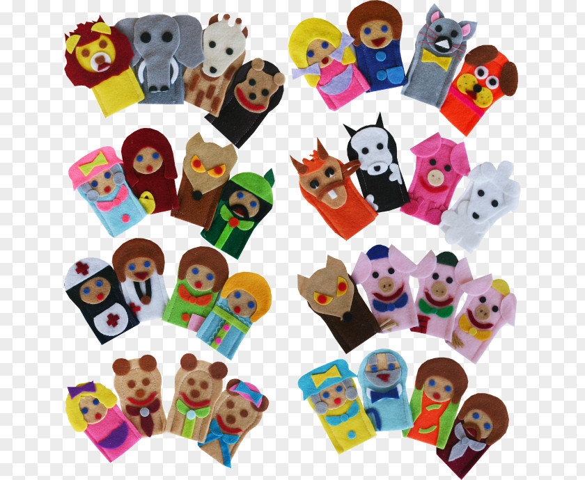 Toy Finger Puppet Hand Puzzle PNG
