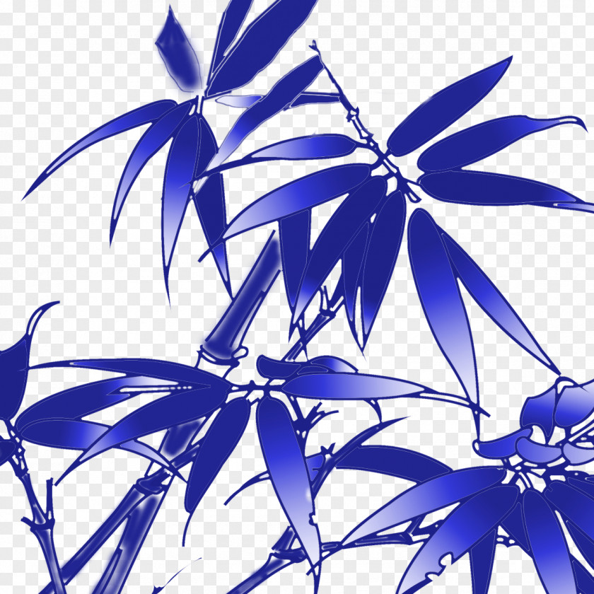 Blue Bamboo Download Computer File PNG