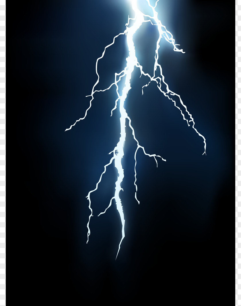 Lightning Strike Drawing PNG