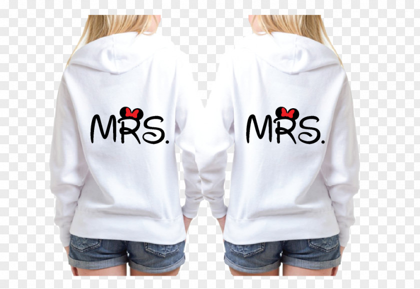Minnie Mouse T-shirt Hoodie Mickey Couple PNG