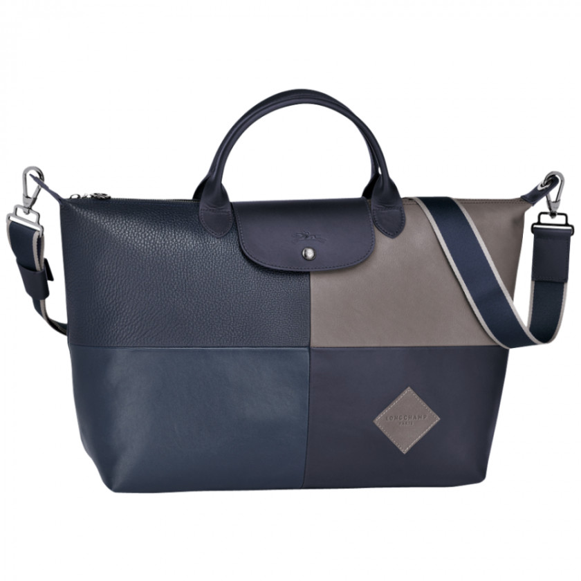 Bag Handbag Longchamp Pliage Blue PNG
