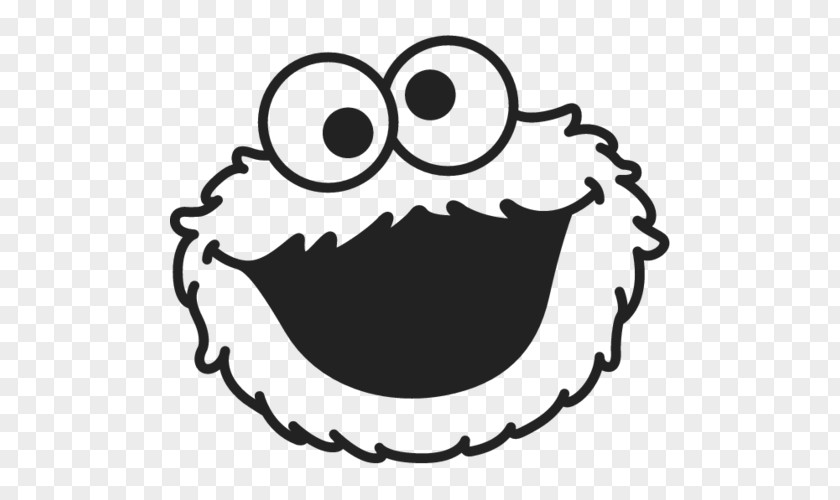 Biscuit Cookie Monster Elmo Black And White Biscuits Clip Art PNG