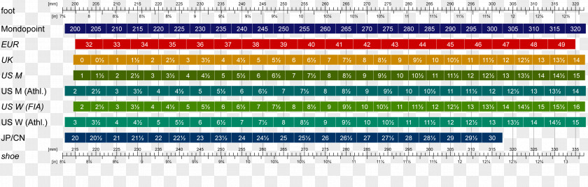 Borderline Shoe Size New Balance Trees & Shapers Clothing Sizes PNG