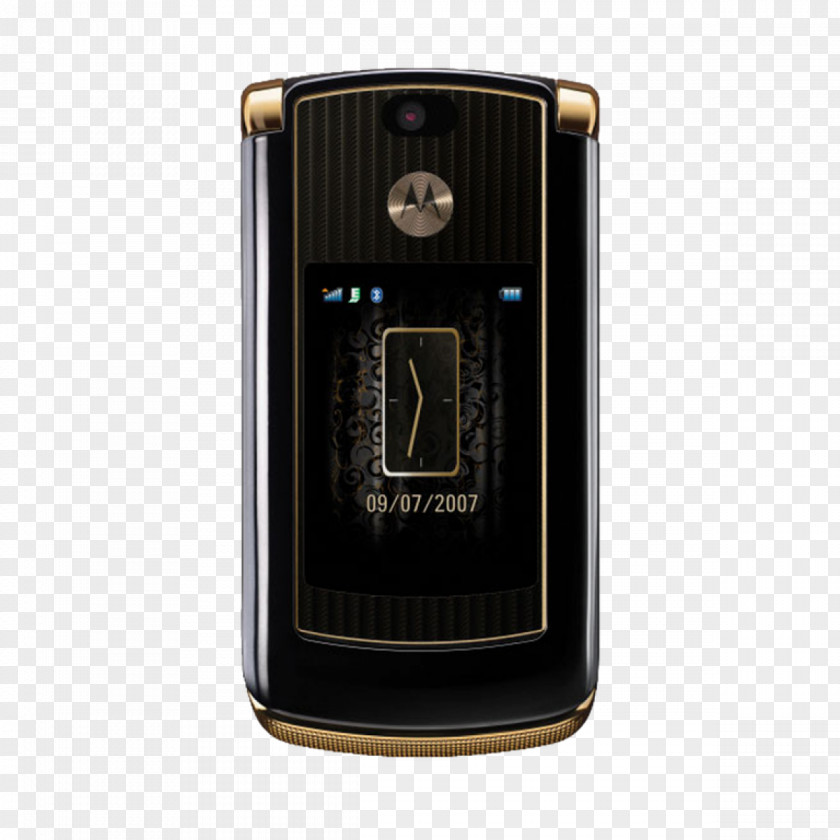 Smartphone Motorola Razr2 False MOTORAZR2 V8 2GB 18K Gold Luxury Edition With Bluetooth Headset Full Pack All Accessories (Unlocked QUADBAND) MP3,CAMERA,BLUETOOTH,GSM C Clamshell Design PNG