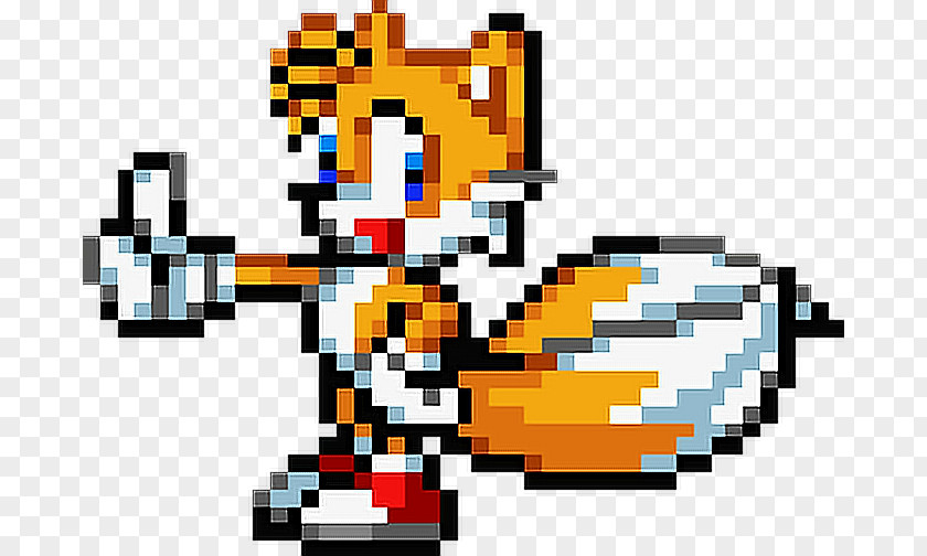 Sprite Tails Sonic The Hedgehog PNG