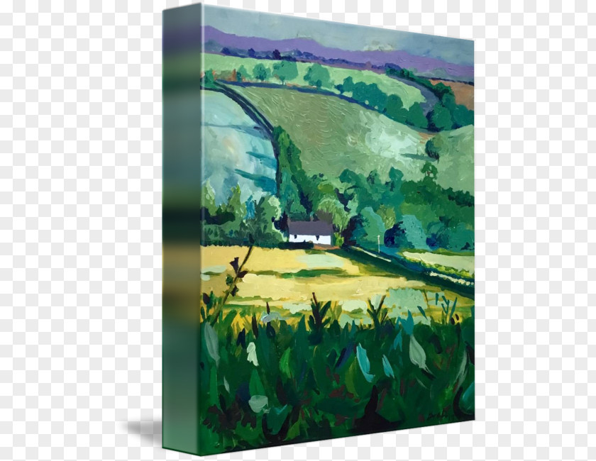 Painting Acrylic Paint Ecosystem Meadow PNG