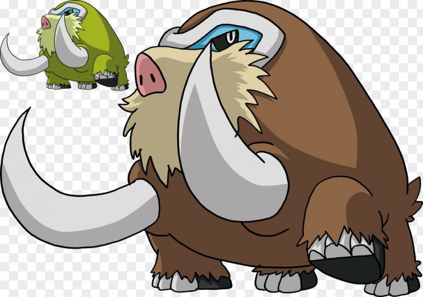 Pokemon Mamoswine Swinub Evolution Pokémon Piloswine PNG
