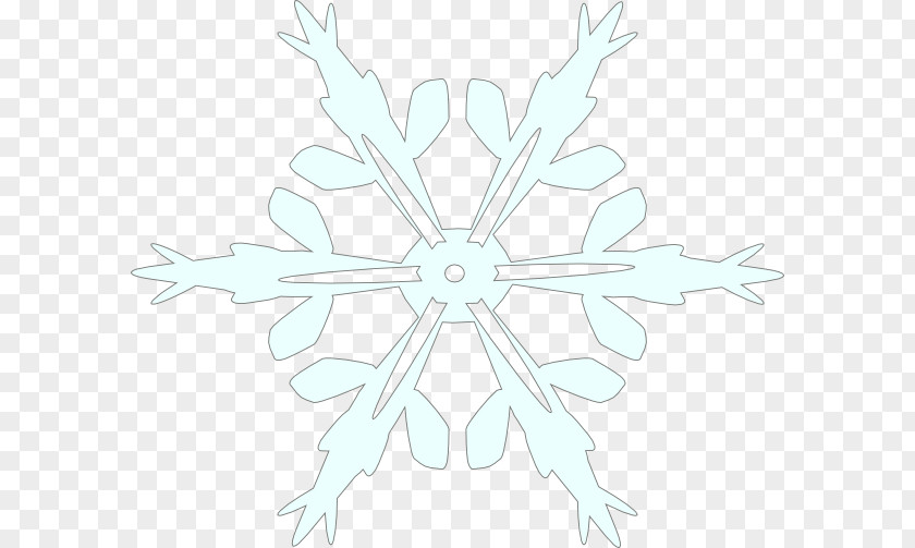 Snowflake Vector Art Symmetry Tree Pattern PNG