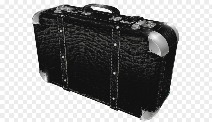 Black Bags Briefcase Travel Clip Art PNG
