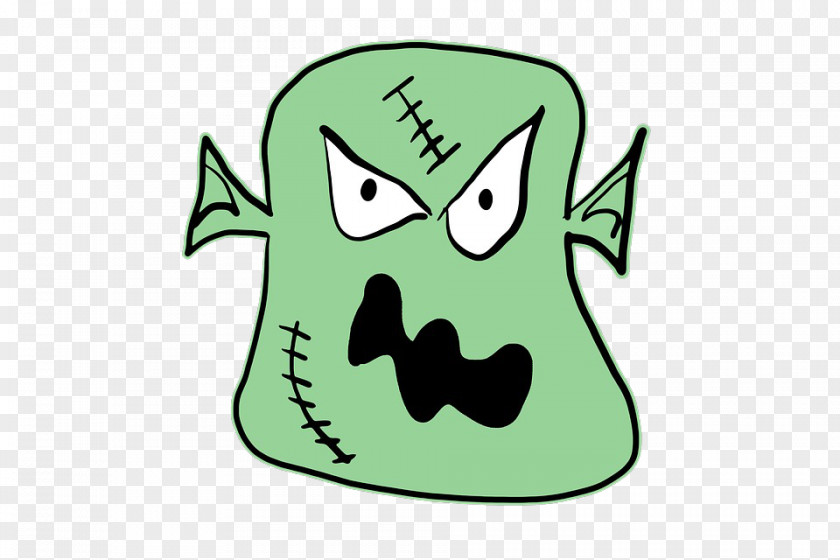 Halloween Cartoon Monster Drawing Illustration PNG