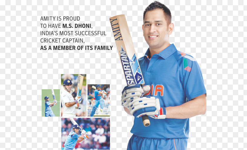 MS Dhoni Amity University, Noida Cricketer Batting PNG