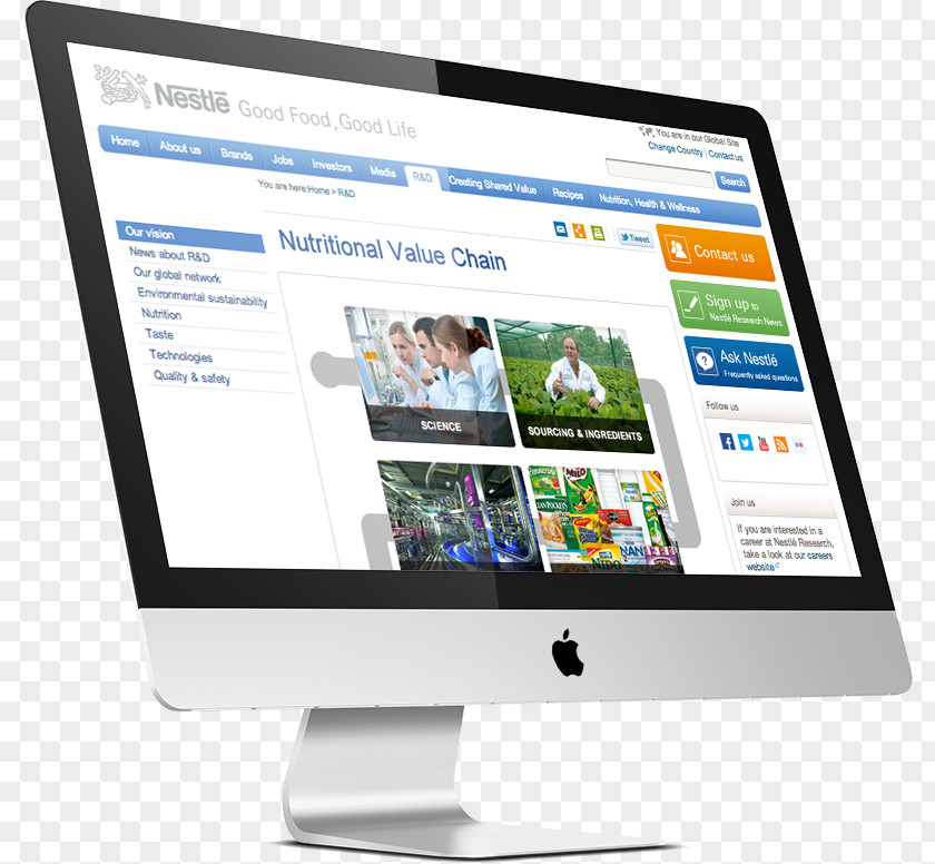 Research And Development Web Responsive Design Application PNG