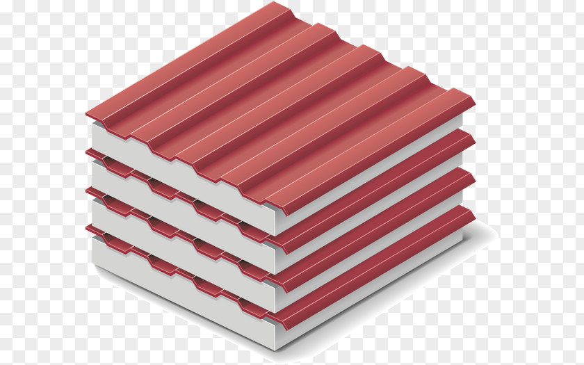 Flexible Building Materials Material Red Wall PNG