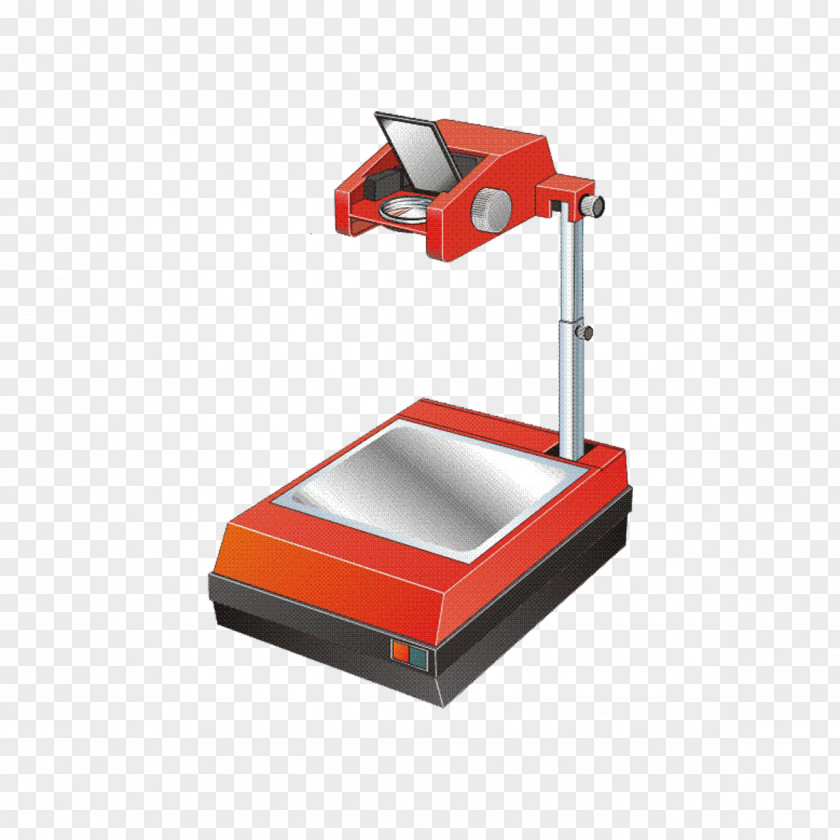 Hand Drawn Card Scanner Overhead Projector PNG
