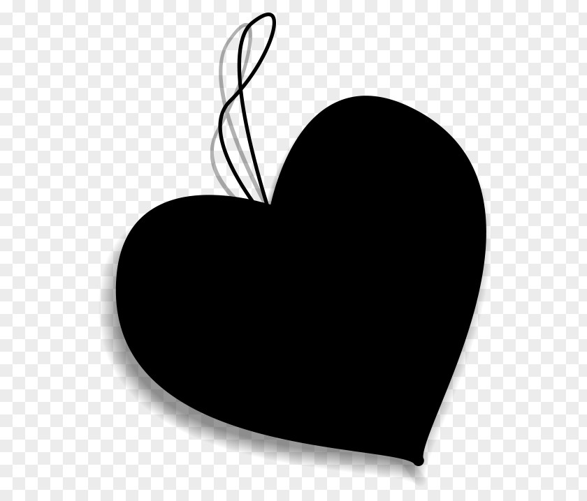 Logo Blackandwhite Heart PNG
