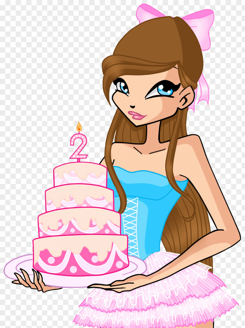 Cake Decorating Character Clip Art PNG