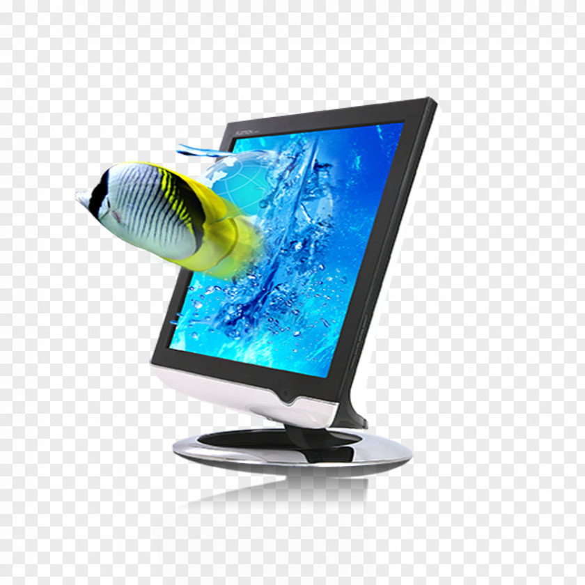 Computer Fish Personal Wallpaper PNG