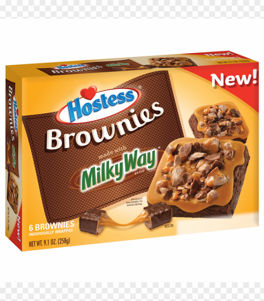 Milk Chocolate Brownie Twinkie Fudge Milky Way PNG