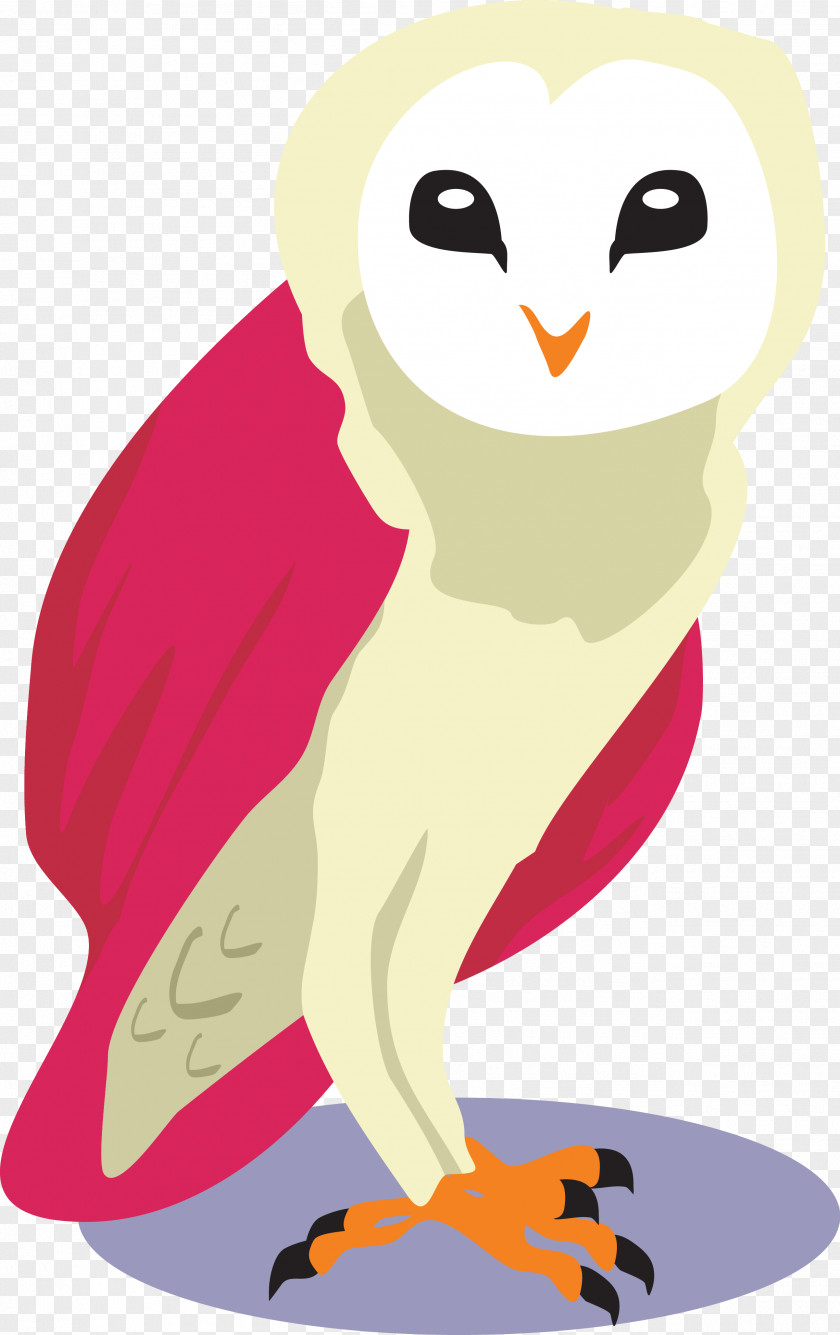 Red Owl Vector Bird Clip Art PNG