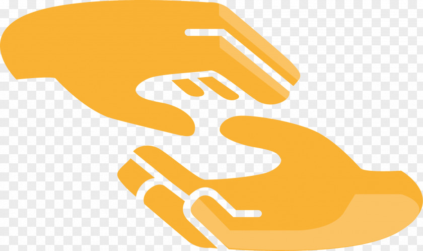 Symbol Thumb Yellow Hand Finger Gesture Font PNG