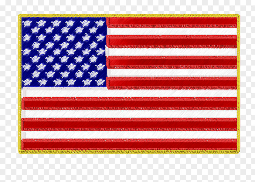 USA Flag Of The United States Patch State PNG