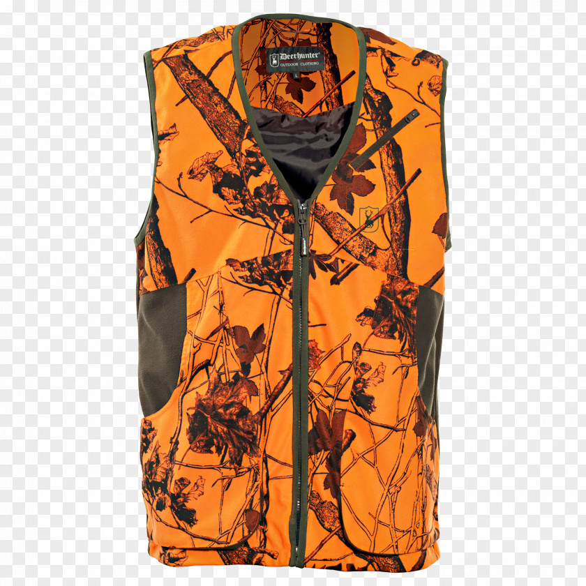 Waistcoat Jacket T-shirt Safety Orange Gilets PNG