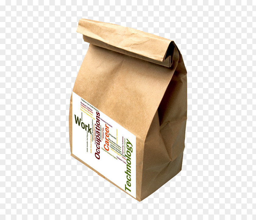 Bag Plastic Kraft Paper Lunch PNG