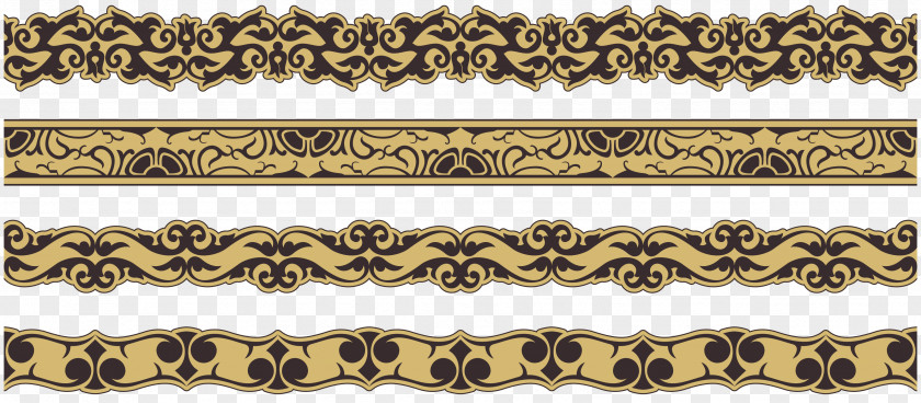 Floral Pattern Collection Vector Ornament PNG