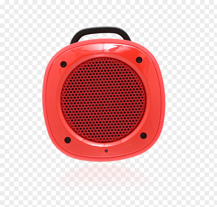 Sound2go Watercube Orange Microphone Audio Divoom Airbeat-10Haut Parleur Bluetooth Loudspeaker PNG