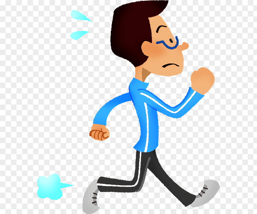 Cartoon Playing Sports Pleased Gesture PNG