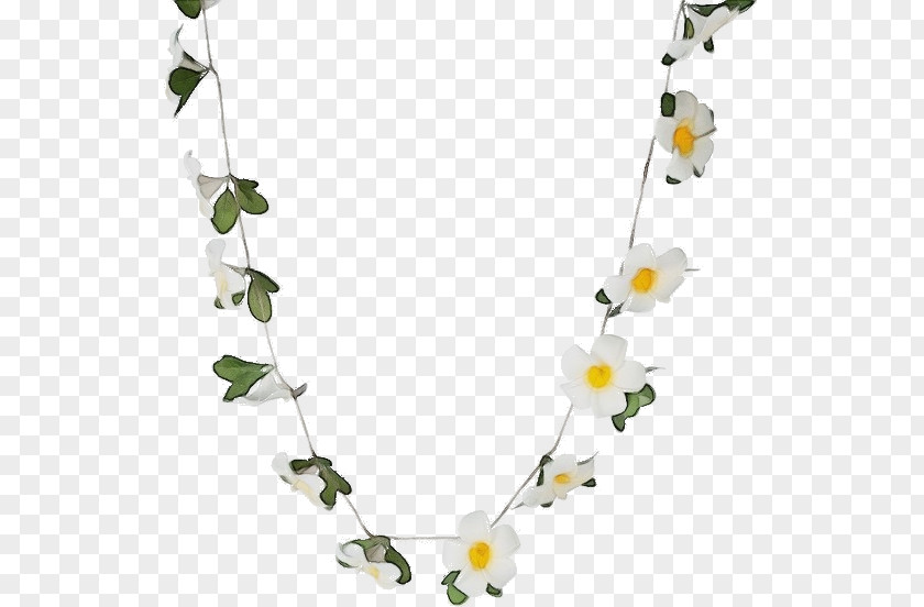 Necklace Yellow Jewellery Flower Human Body PNG