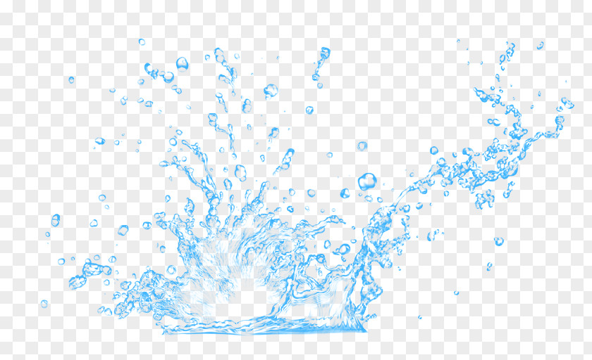 The Effect Of Water Splashes Aerosol Spray PNG