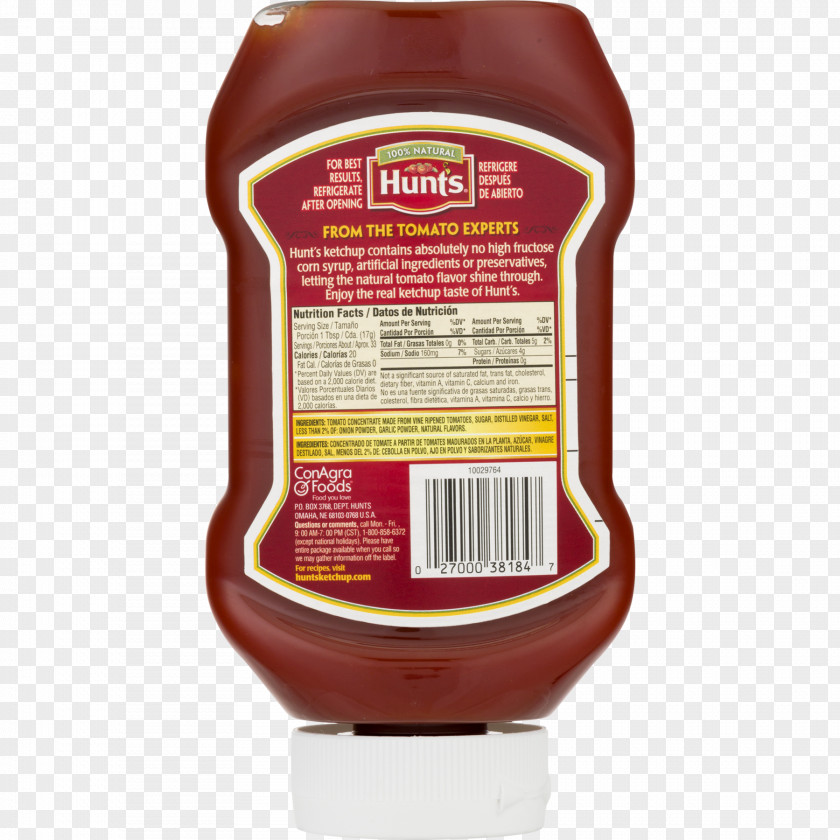 Tomato Sweet Chili Sauce Ketchup Hunt's Ingredient PNG