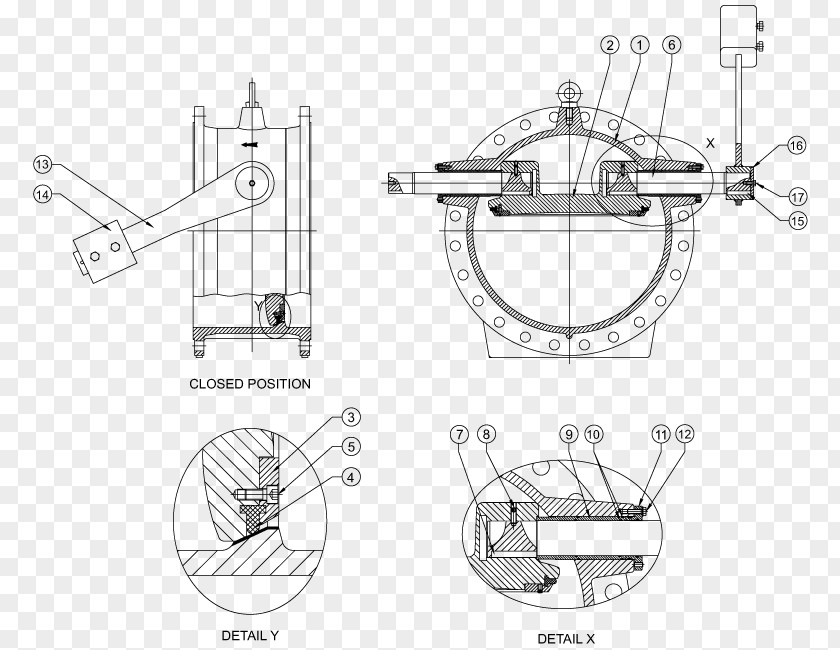 Car Technical Drawing PNG