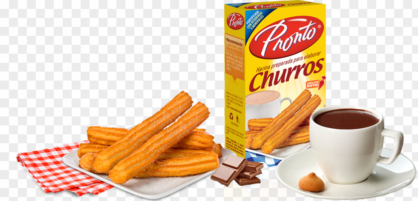 Chocolate Churro Hot Food Flour PNG