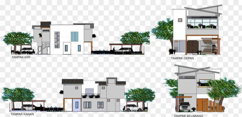 Design Roof Home House Facade PNG