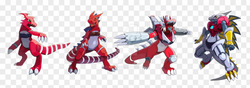 Digimon Terriermon Guilmon Gatomon Toei Animation PNG