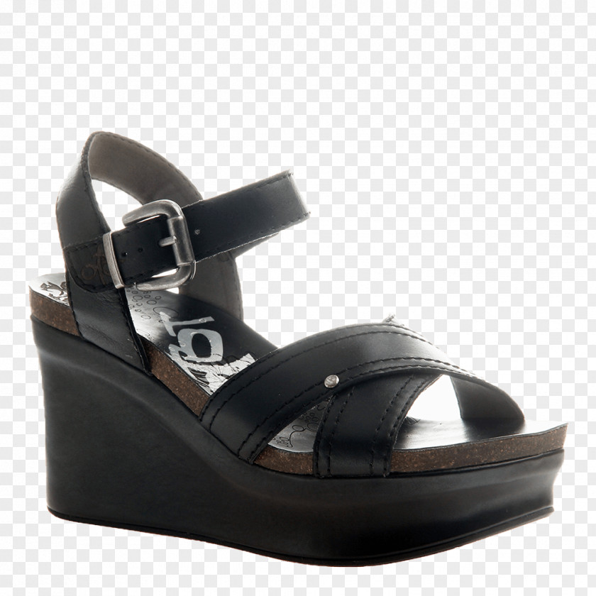 Sandal Wedge Leather Shoe Clothing PNG
