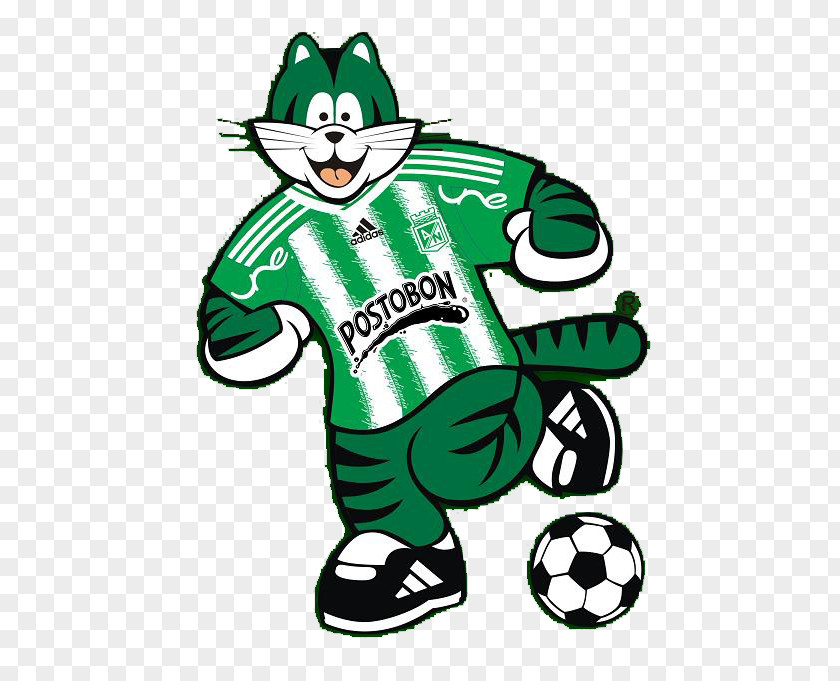 Atletico Nacional Atlético Mascot Los Del Sur Sport Football PNG