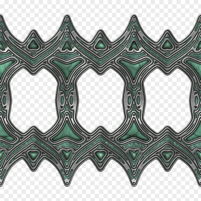 Plate Green Teal Turquoise Pattern PNG
