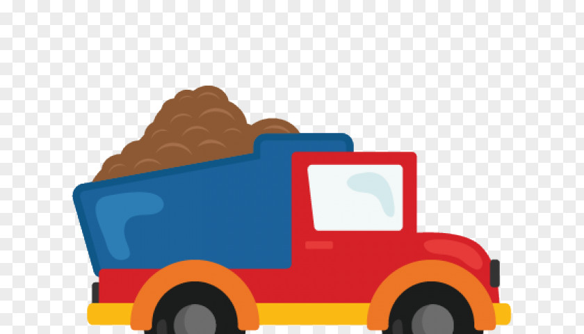 Smartart Cartoon Clip Art Dump Truck PNG