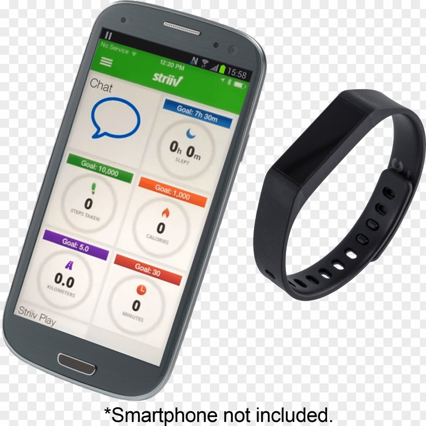 Activity Monitor Bracelet Smartphone Feature Phone Monitors IPhone Mobile App PNG