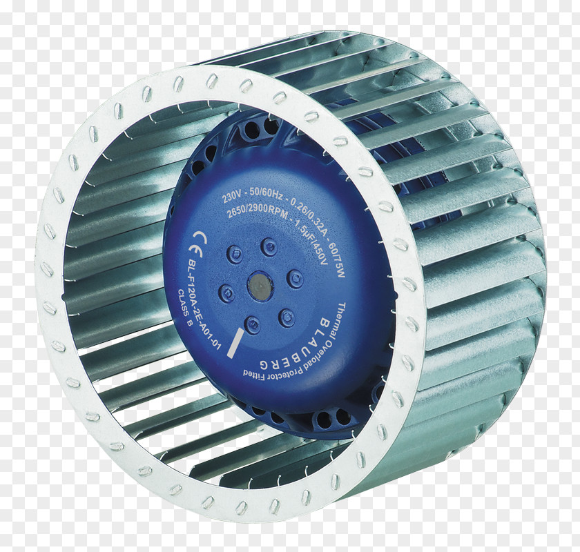 Fan Centrifugal Force Impeller Blauberg Ventilatoren GmbH PNG