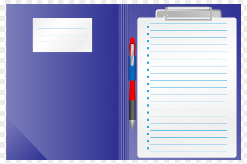 Folder Within A Notebook Pages Paper Page PNG