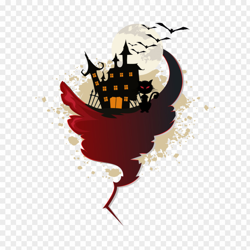 Halloween Background Vector Graphics Image Illustration PNG