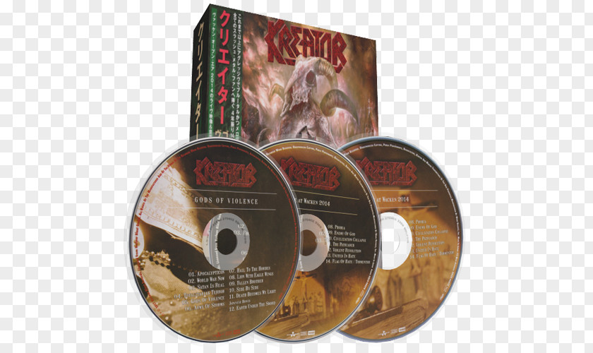 Kreator Gods Of Violence STXE6FIN GR EUR DVD PNG