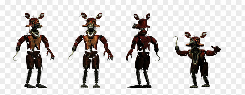 Nightmare Foxy Five Nights At Freddy's 4 3 PNG