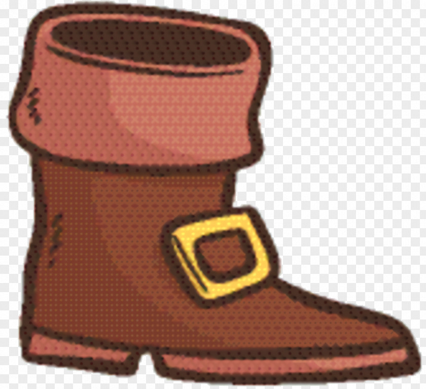 Snow Boot Brown Background PNG